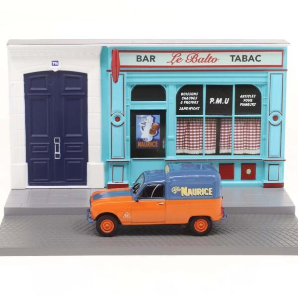 La miniature Renault 4L Cafés Maurice - Cafés Maurice